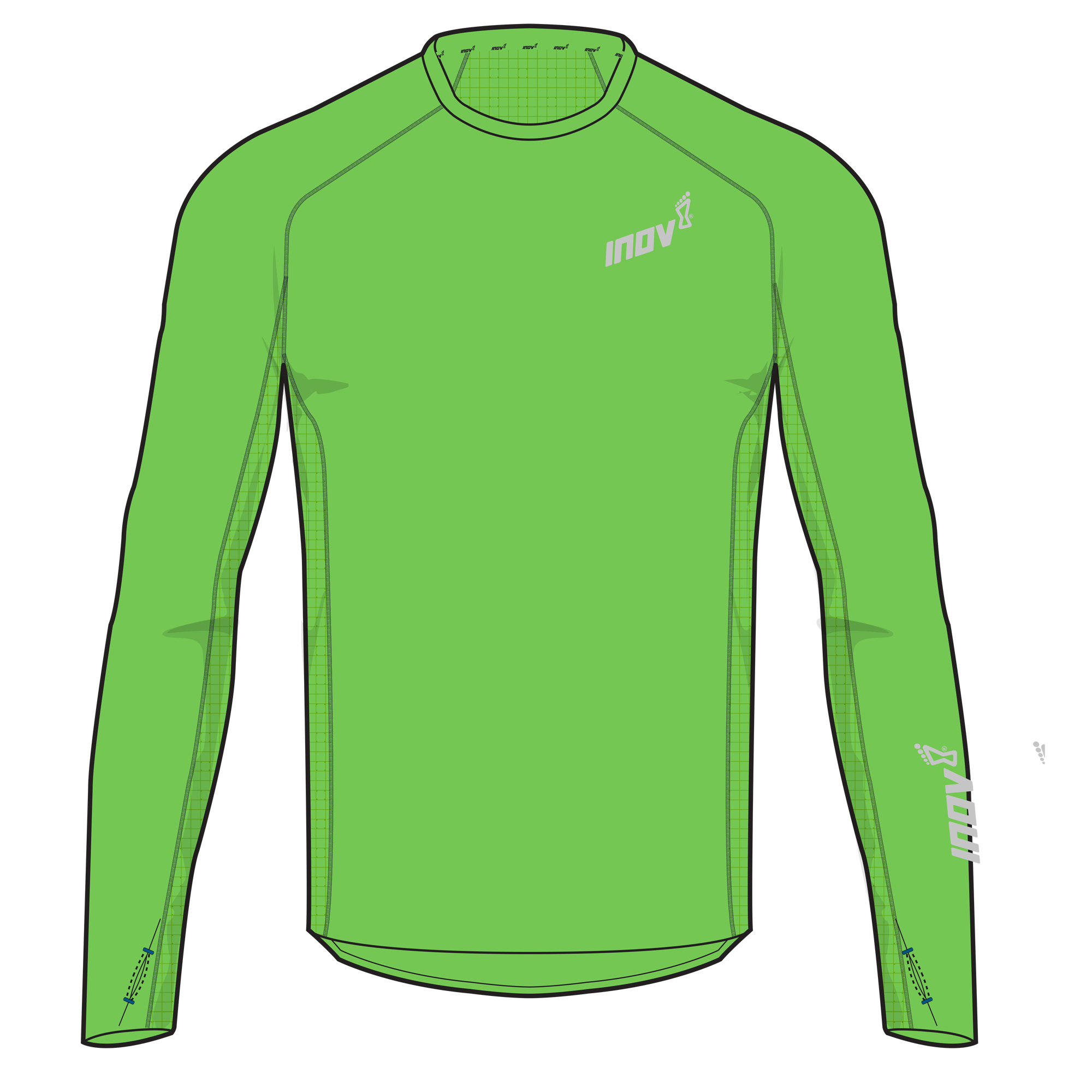 Produkt -  INOV-8 BASE ELITE LS M green XL